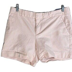 Banana Republic Soft Pink Cotton Chino Shorts Clean Girl Preppy Women’s 4